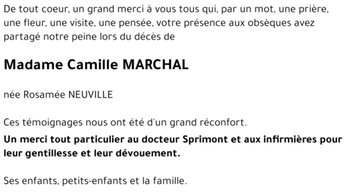 Camille MARCHAL