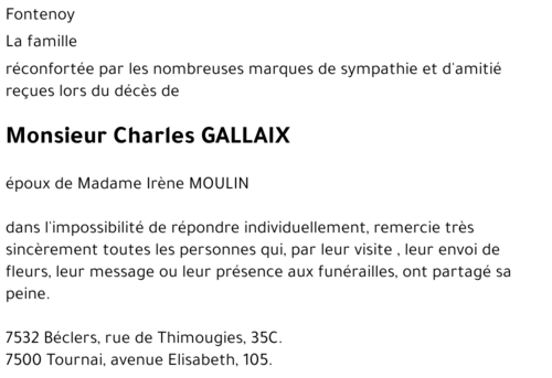 Charles GALLAIX