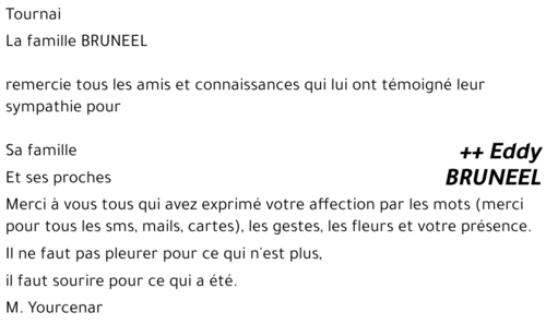 Eddy BRUNEEL