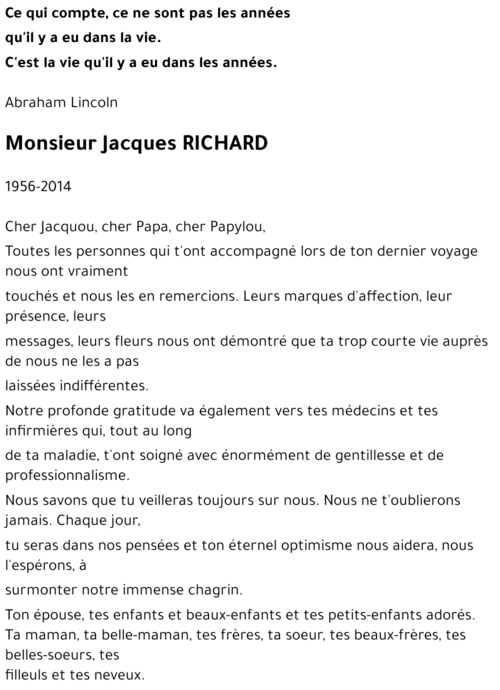 Jacques RICHARD