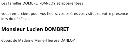 Lucien DOMBRET