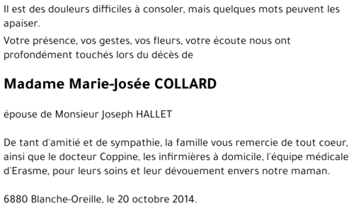 Marie-Josée COLLARD