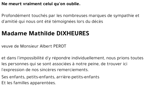 Mathilde DIXHEURES