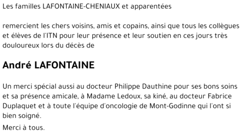 André LAFONTAINE