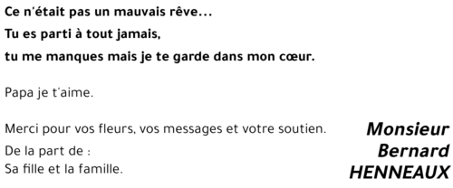 Bernard HENNEAUX