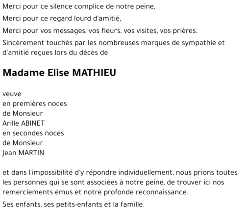 Elise MATHIEU