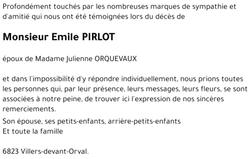 Emile PIRLOT