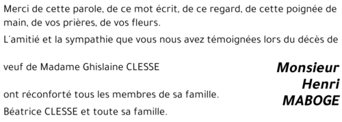 Henri MABOGE