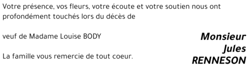 Jules RENNESON