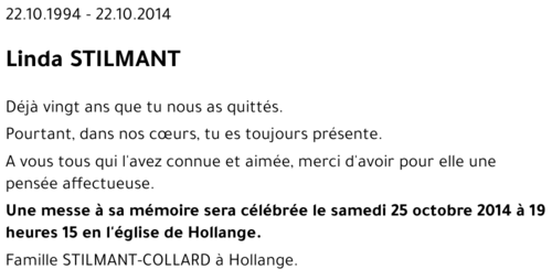 Linda STILMANT