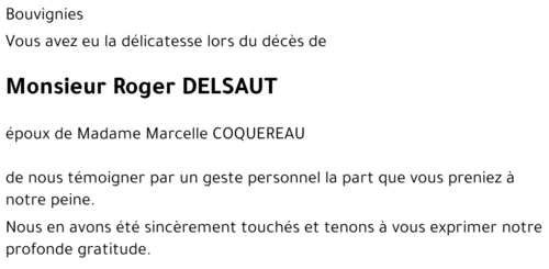Roger DELSAUT