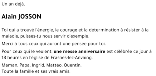 Alain JOSSON