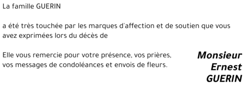 Ernest GUERIN