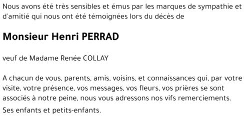 Henri PERRAD