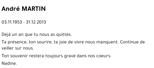 André MARTIN