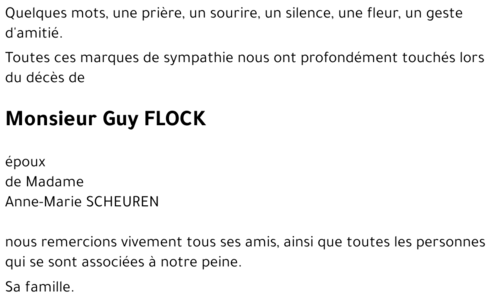 Guy FLOCK