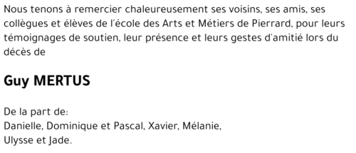 Guy MERTUS