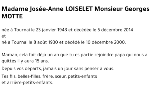 Josée-Anne LOISELET