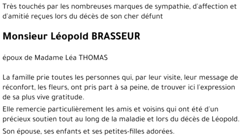 Léopold BRASSEUR