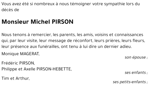 Michel PIRSON