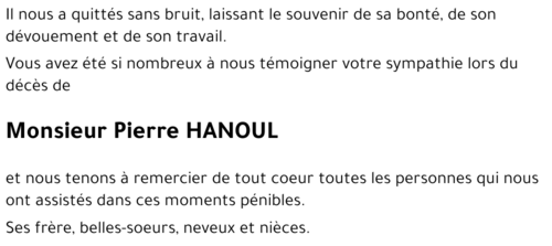 Pierre HANOUL