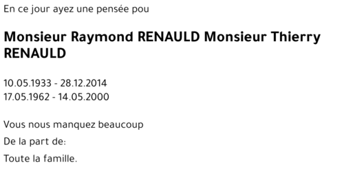 Raymond RENAULD