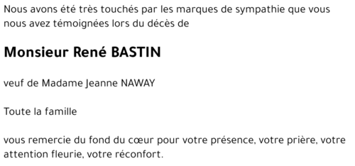 René BASTIN