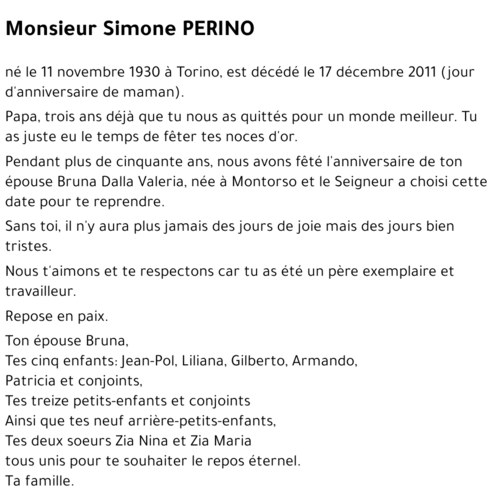 Simone PERINO