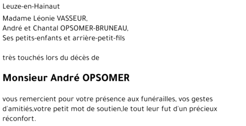 André Opsomer