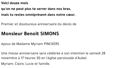 Benoît SIMONS