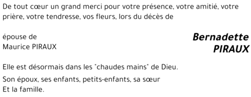 Bernadette DENIS
