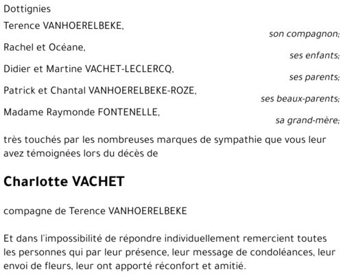 Charlotte VACHET
