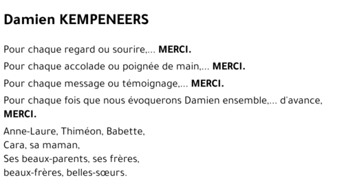 Damien KEMPENEERS