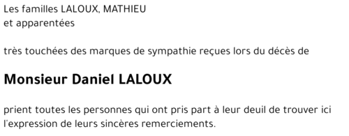 Daniel LALOUX