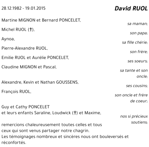 David RUOL