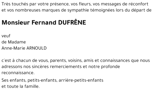 Fernand DUFRENE