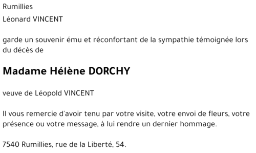 Hélène DORCHY