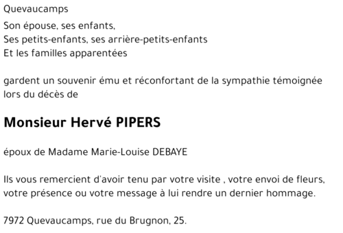 Hervé PIPERS