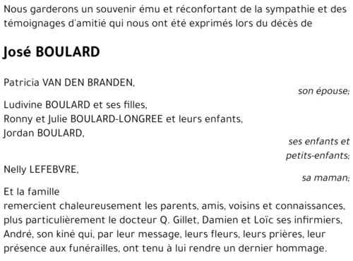 José BOULARD