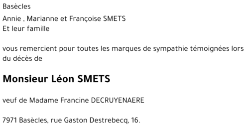 Léon SMETS