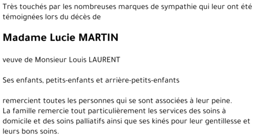 Lucie MARTIN