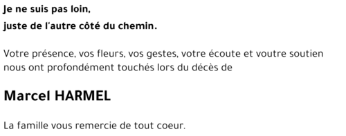 Marcel HARMEL