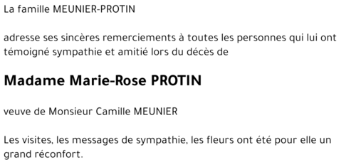 Marie-Rose PROTIN