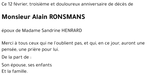 Alain Ronsmans