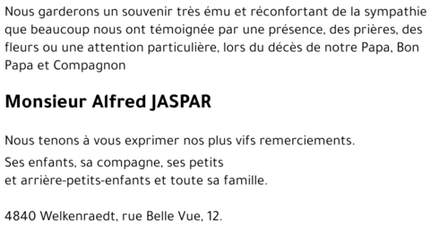 Alfred JASPAR