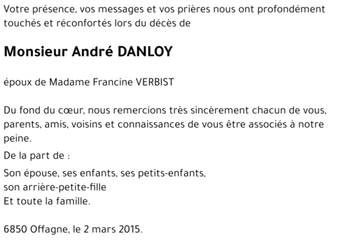 André DANLOY