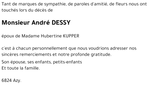 André DESSY