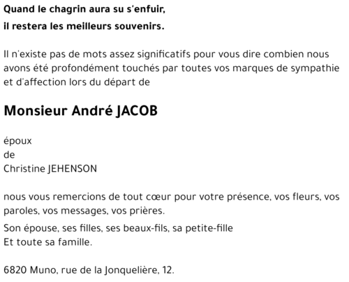 André JACOB