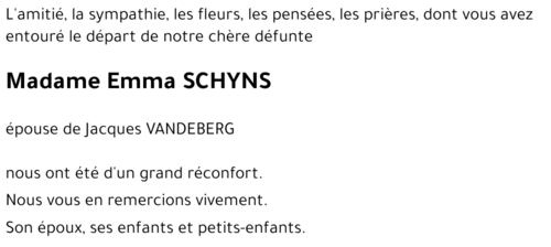 Emma SCHYNS