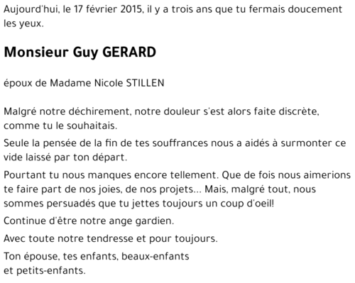 Guy GERARD